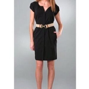 Diane Von Furstenberg V Neck Cap Sleeve Luisa Dress
